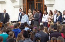 Festivitatea de deschidere a noului an şcolar la Liceul Tehnologic „Al. Vlahuță” Şendriceni - FOTO