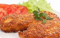 Pui în crustă de parmezan