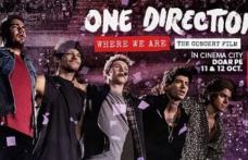 Băieții de la One Direction vin în România pentru un weekend-eveniment, la Cinema City