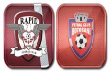 Rapid Bucureşti- FC Botoşani, astăzi la ora 20:30 