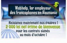 O companie franceză angajează 100 de români și oferă 2.000 de lei primă la angajare