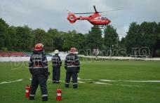 Femeie din Dorohoi, în comă, transportată de urgență la Iași cu un elicopter SMURD