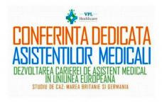 Conferință Dedicată Asistenților Medicali din județul Botoșani „Dezvoltarea Carierei de Asistent Medical în Comunitatea Europeană”