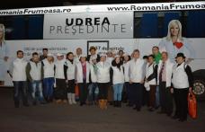Un numeros grup de membrii PMP Botoșani, au participat la caravana pentru promovarea Elenei Udrea