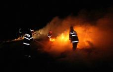 Incendiu la terasa unui bar din Dângeni