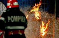 70 de tone de furaje distruse într-un incendiu de proporții