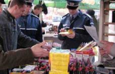 Persoane sancționate în urma unor operaţiuni cu articole pirotehnice, efectuate fără drept