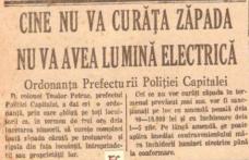 Cum erau scoşi oamenii la deszăpezit în decembrie 1945. Leneşii era aspru pedepsiţi