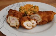 Cordon bleu din piept de pui