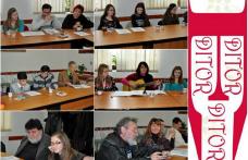 Cenaclul EDITOR - emoţii şi zâmbete la Casa Municipală de Cultură Dorohoi - FOTO