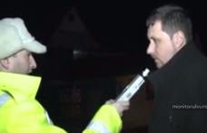 Un preot beat la volan a făcut circ în faţa poliţiştilor