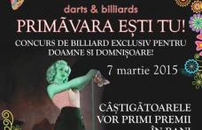 Primăvara ești TU! Concurs de billiard la Chicago Club - Uvertura Mall