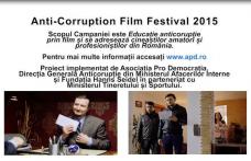 Lansare Campania ANTI-CORRUPTION FILM FESTIVAL 2015 - VIDEO