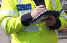 Două persoane sancționate de polițiști pentru conducere a unui autoturism fără permis