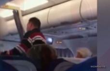 Panică în avion: Un pasager român a vrut să deturneze o aeronavă care zbura spre Amsterdam