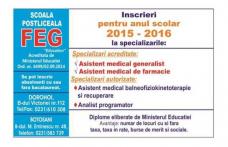 Vrei să devii asistent medical sau analist programator? Vino la Școala Postliceală FEG „Education”