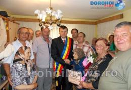 Un secol de viață aniversat în comuna Ibănești - FOTO