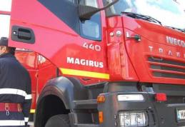 Furaje incendiate de un copil de 9 ani