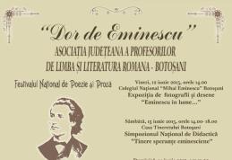 Astăzi la Dorohoi: Recital Zoia Alecu în cadrul Festivalului „Dor de Eminescu”. Vezi detalii!