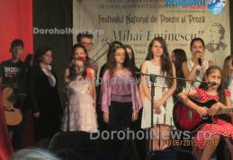 Copii minune la Festivalul de Poezie şi Proză „ Mihai Eminescu” - FOTO