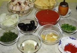 Ciuperci cu masline (de post)