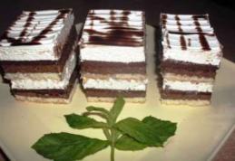 Prajitură cu două creme