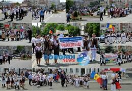Parada Festivalului Internațional de muzică populară „Mugurelul” 2015 Dorohoi – VIDEO/FOTO