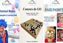 Un week-end plin de umor, divertisment, culoare, artă, frumuseţe și shopping, vă așteaptă la Uvertura Mall