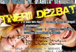 Dorohoi :   Simpozion - Dezbatere   „O viață fără riscuri”