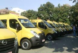 Cele 42 de microbuze școlare sosesc la Botoșani la sfârșitul săptămânii