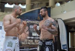 Sesiune de autografe cu Remy Bonjasky şi Kristanna Loken la cântarul oficial dinaintea galei Superkombat de la Mamaia