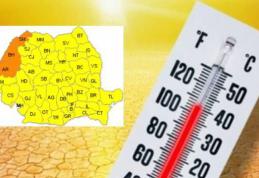 Canicula se extinde treptat la nivelul întregii țări. Botoșaniul intră sub Cod Galben de caniculă până miercuri