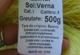 A cumpărat aceste fructe. A văzut eticheta și s-a îngrozit: „Coaja nu e recomandată consumului uman”