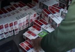 Autoturism cu portbagajul plin de țigări de contrabandă depistat abandonat pe strada Viilor din Dorohoi