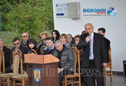 Dumitru Chelariu, primarul comunei Pomîrla, aduce mulțumiri partenerilor din proiectul „Economia socială – un pas spre un viitor mai bun” - FOTO