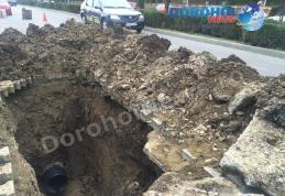 Avarie majoră la o conductă de apă pe Bulevardul Victoriei din Dorohoi. Vezi ce a declarat reprezentantul Nova Apaserv - FOTO