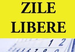 Câte zile libere vor avea românii în 2016. Când pică Paştele şi Crăciunul în anul ce urmează