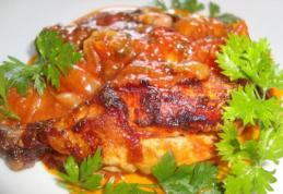 Ostropel de pui cu ardei