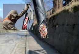 Inconștiență sau rea-voință? Magistrala de fibră optică a unei firme de telecomunicații secționată în Ibanești, Racovăț și Fundu Herți