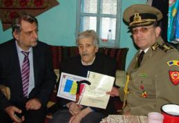 La 101 ani de viaţă, numeri 8 ani de război şi 9 strănepoţi