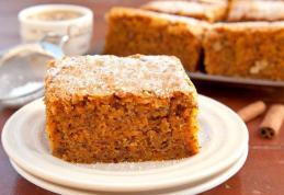 Prăjitură cu morcov și mere (de post)