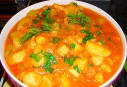 Mâncărică de cartofi cu pătrunjel