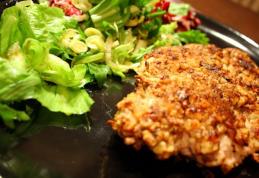 Piept de pui în crustă - la cuptor