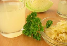 Zeama de varză murată este un adevărat medicament natural