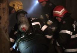 Incendiu în această dimineață la Broscăuți! Bărbat rănit după ce flăcările i-au cuprins locuința