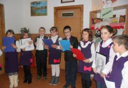 Ziua Lui Mihai Eminescu sărbătorită la Școala Gimnazială „Mihail Sadoveanu”, Dumbrăvița - FOTO