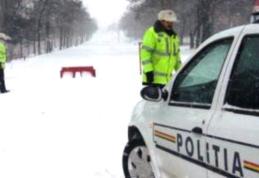 Situaţia drumurilor afectate de CODUL PORTOCALIU de viscol: Sfaturi de la Infotrafic şi numere utile pentru şoferi