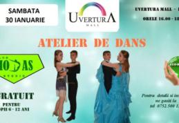 Un weekend plin de activități vă așteaptă la Uvertura Mall – Masaj, ateliere de creație și dans