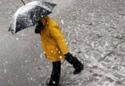 Vremea rea revine! Informare meteo de ninsori şi viscol!