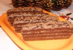 Prăjitură crem-caffe